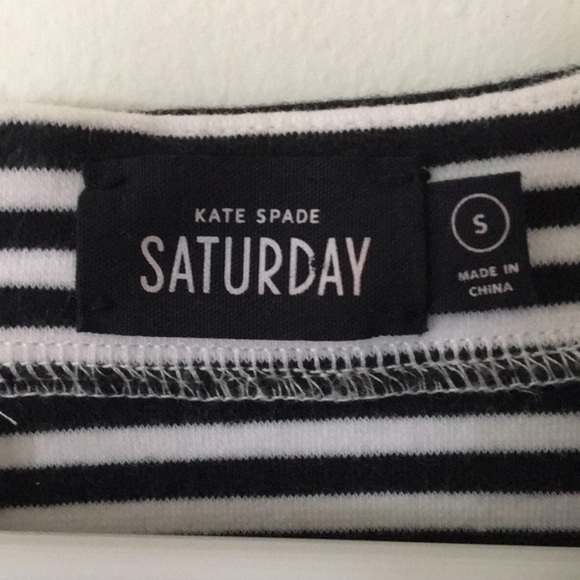Kate Spade Saturday Striped Fit and Flare Dress - Picture 6 of 6